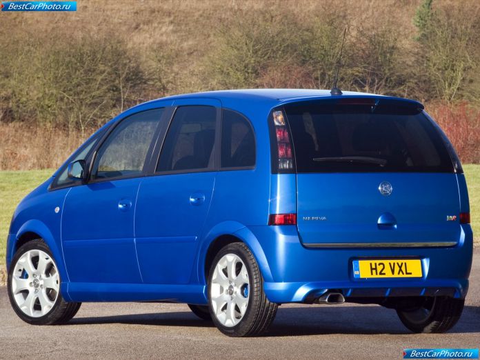 2006 Vauxhall Meriva Vxr - фотография 8 из 22