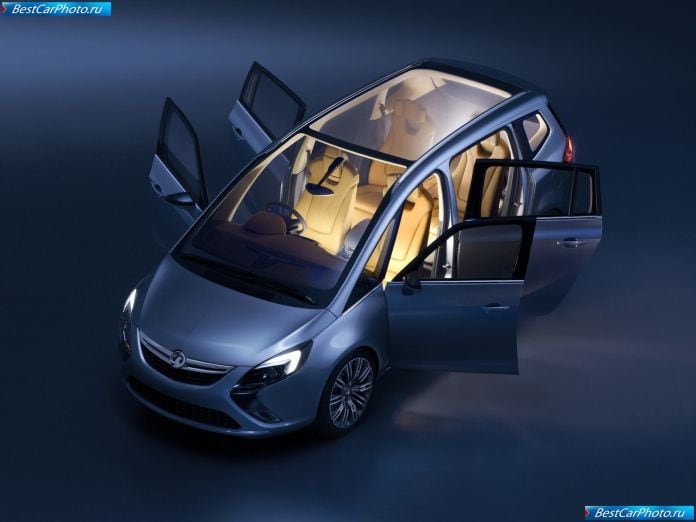 2011 Vauxhall Zafira Tourer Concept - фотография 2 из 11