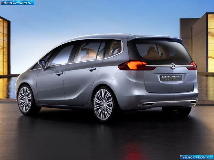 2011 Vauxhall Zafira Tourer Concept - фотография 3 из 11