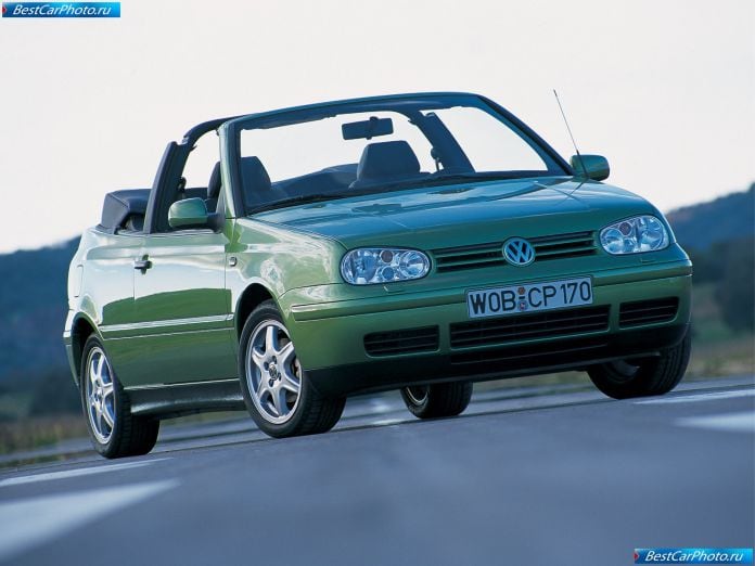 1998 Volkswagen Golf Cabriolet - фотография 1 из 30