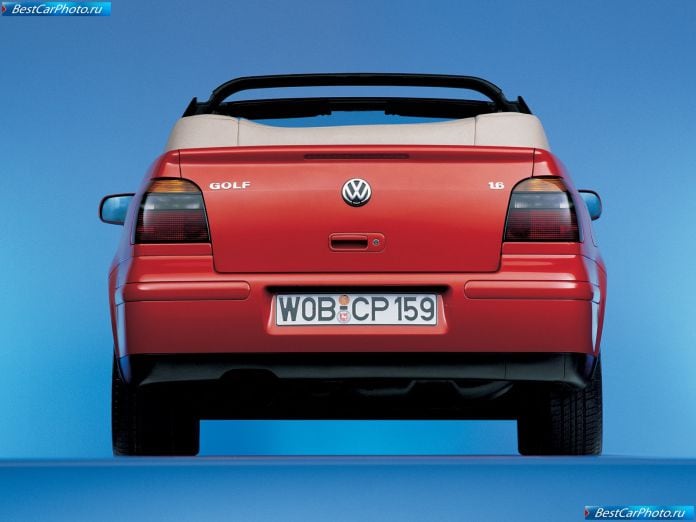 1998 Volkswagen Golf Cabriolet - фотография 23 из 30