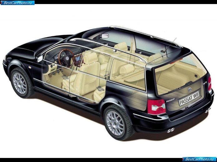 2001 Volkswagen Passat W8 Variant - фотография 13 из 13