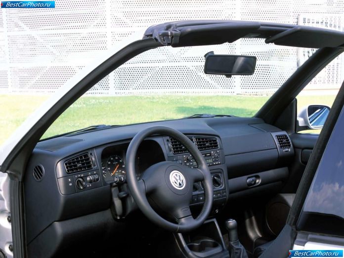 2002 Volkswagen Golf Cabriolet Last Edition - фотография 9 из 13 2002 Volkswagen Golf Cabriolet Last Edition - фотография 9 из 13