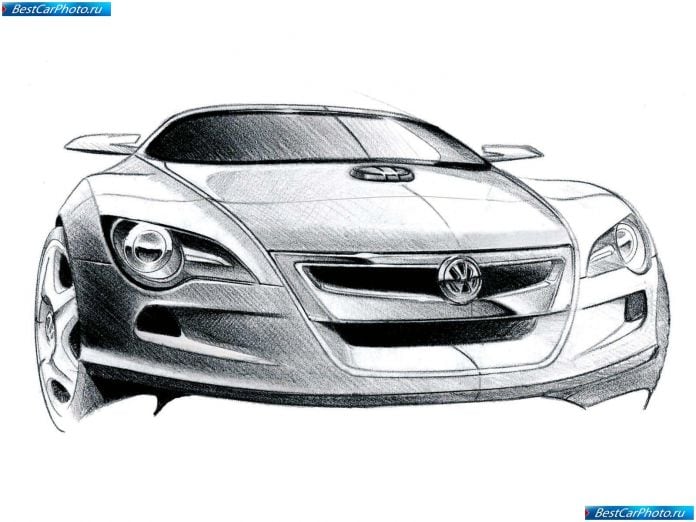 2003 Volkswagen Concept R - фотография 14 из 26