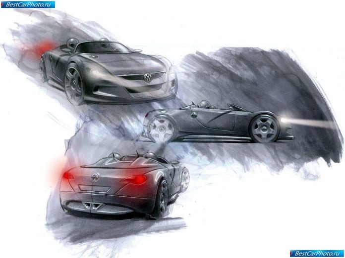 2003 Volkswagen Concept R - фотография 17 из 26