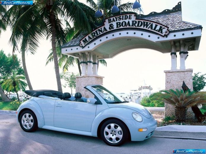 2003 Volkswagen New Beetle Cabriolet - фотография 37 из 102