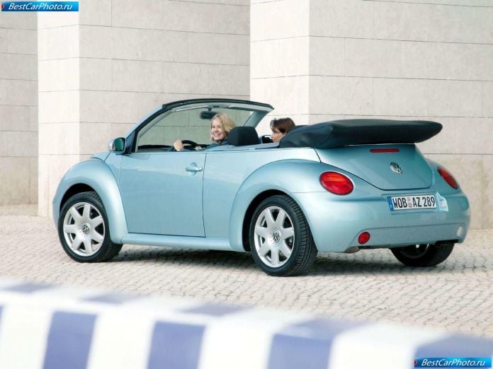 2003 Volkswagen New Beetle Cabriolet - фотография 40 из 102