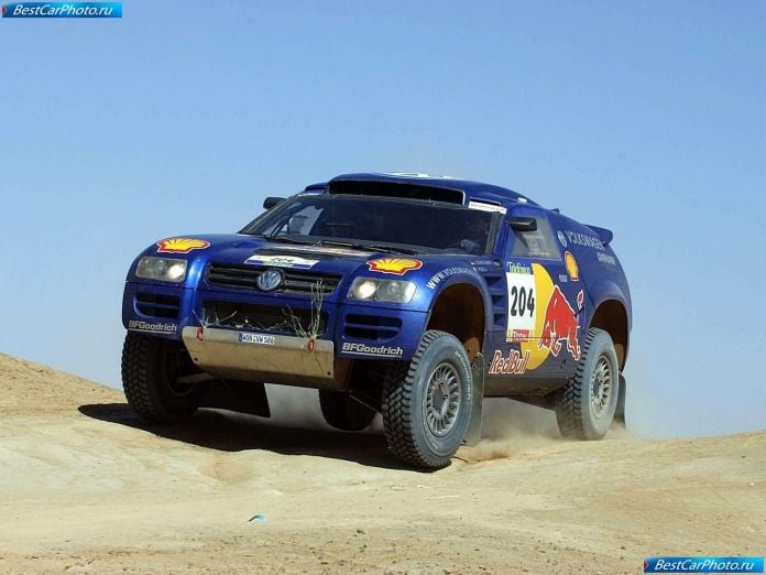 2004 Volkswagen Racetouareg - фотография 3 из 95