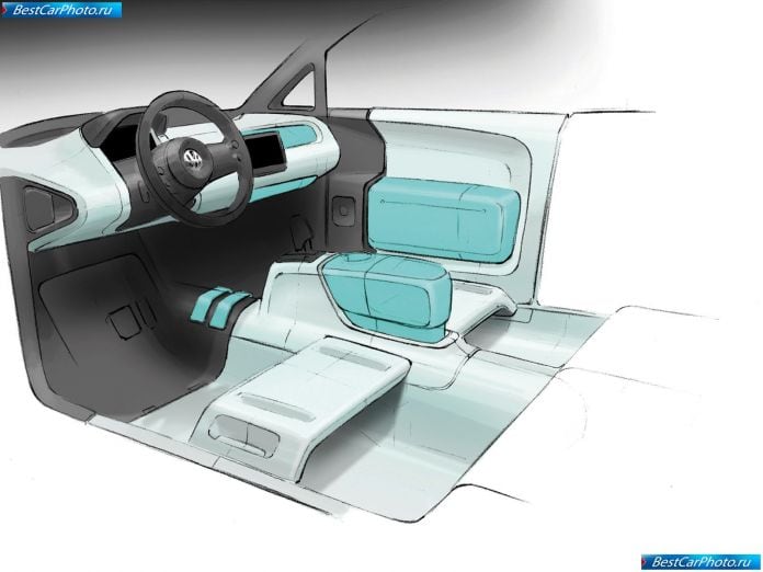 2007 Volkswagen Space Up Blue Concept - фотография 28 из 29