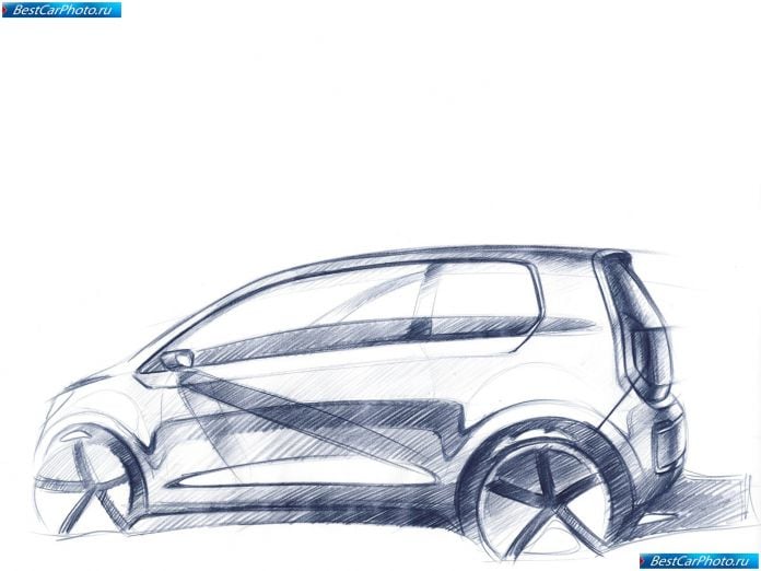 2009 Volkswagen E-up Concept - фотография 20 из 48