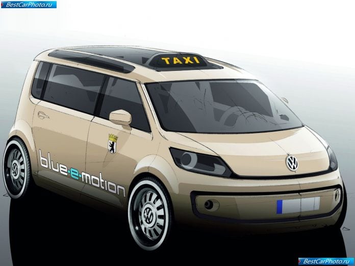 2010 Volkswagen Berlin Taxi Concept - фотография 10 из 10