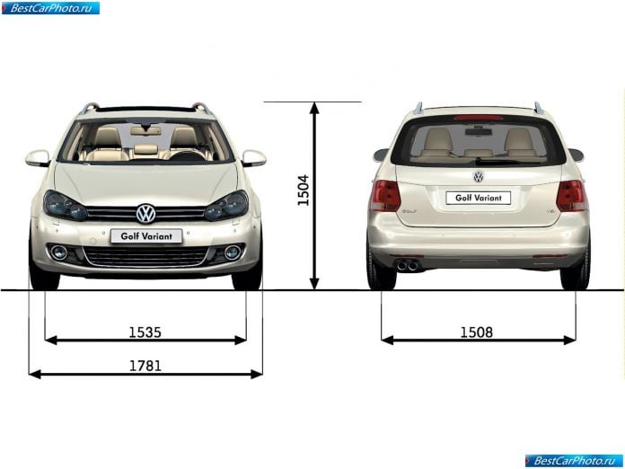 2010 Volkswagen Golf Variant - фотография 43 из 47