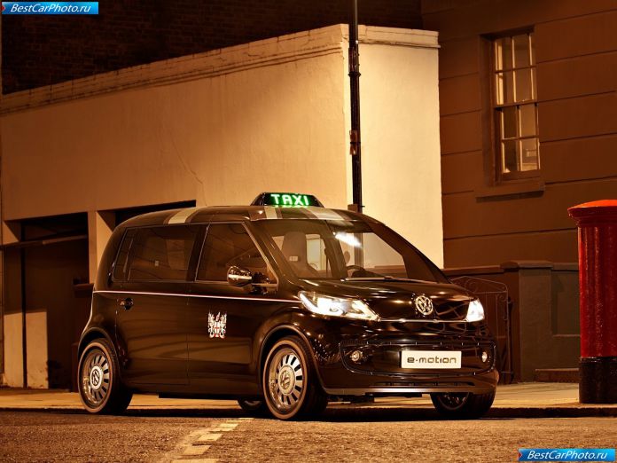 2010 Volkswagen London Taxi Concept - фотография 2 из 14