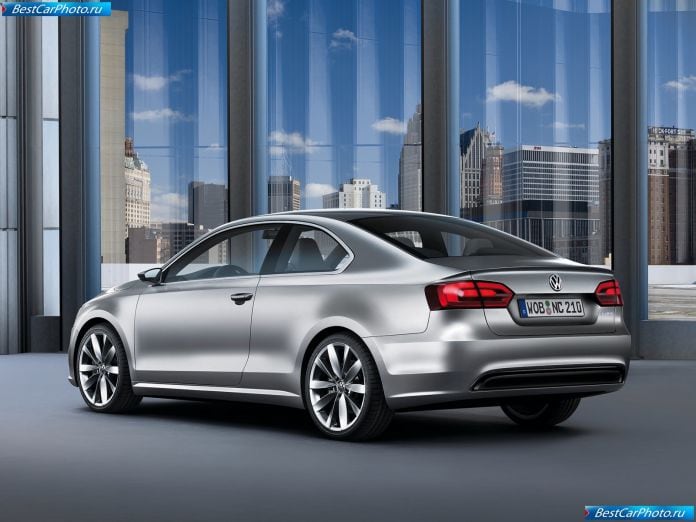 2010 Volkswagen New Compact Coupe Concept - фотография 3 из 13 2010 Volkswagen New Compact Coupe Concept - фотография 3 из 13