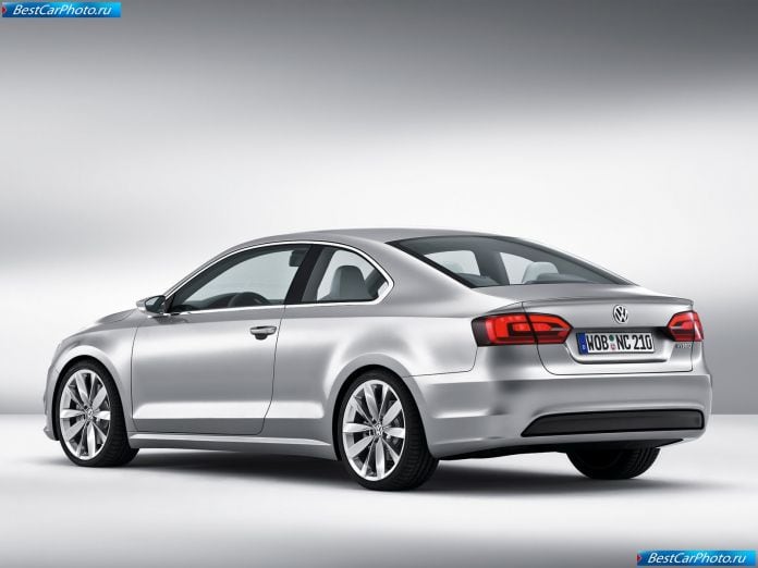 2010 Volkswagen New Compact Coupe Concept - фотография 9 из 13 2010 Volkswagen New Compact Coupe Concept - фотография 9 из 13