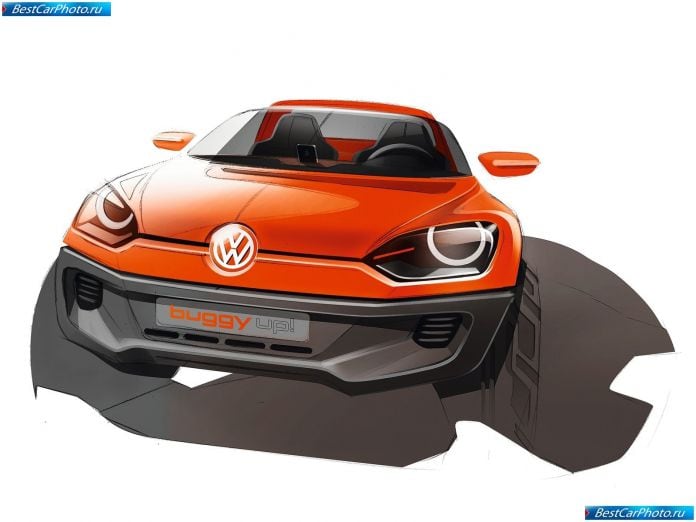 2011 Volkswagen Buggy Up Concept - фотография 12 из 13