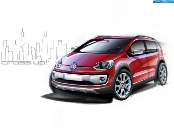 2011 Volkswagen Cross Up Concept - фотография 8 из 9