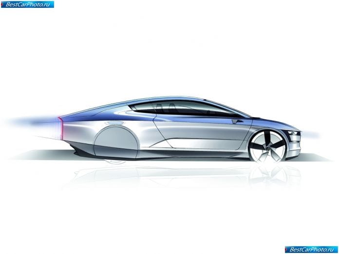 2011 Volkswagen Xl1 Concept - фотография 22 из 25