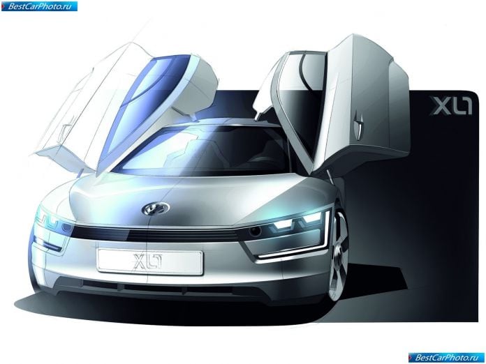 2011 Volkswagen Xl1 Concept - фотография 24 из 25