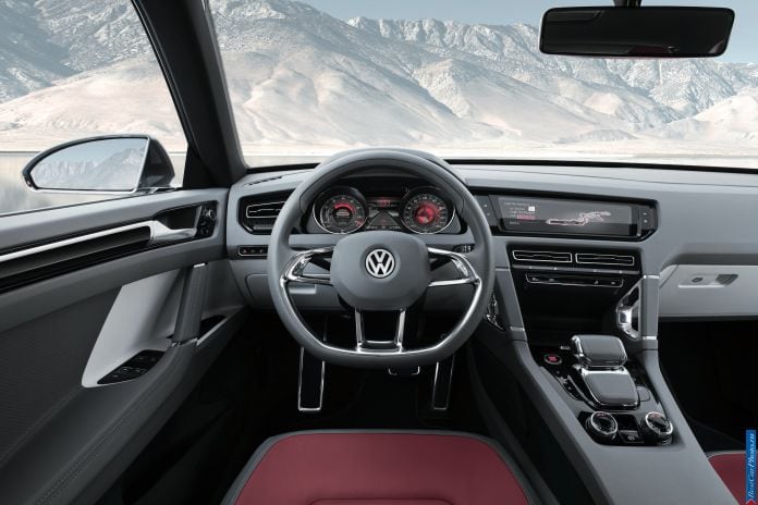 2011 Volkswagen Cross Coupe Concept - фотография 14 из 40