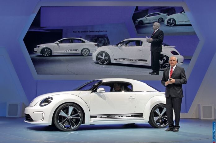 2012 Volkswagen e-Bugster Concept - фотография 14 из 17