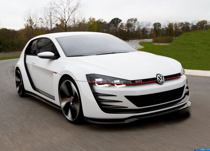 2013 Volkswagen Design Vision GTI Concept - фотография 12 из 59