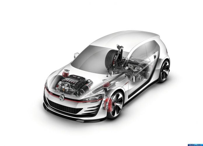 2013 Volkswagen Design Vision GTI Concept - фотография 51 из 59