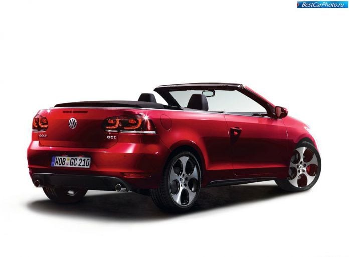 2013 Volkswagen Golf GTI Cabriolet - фотография 7 из 9 2013 Volkswagen Golf GTI Cabriolet - фотография 7 из 9