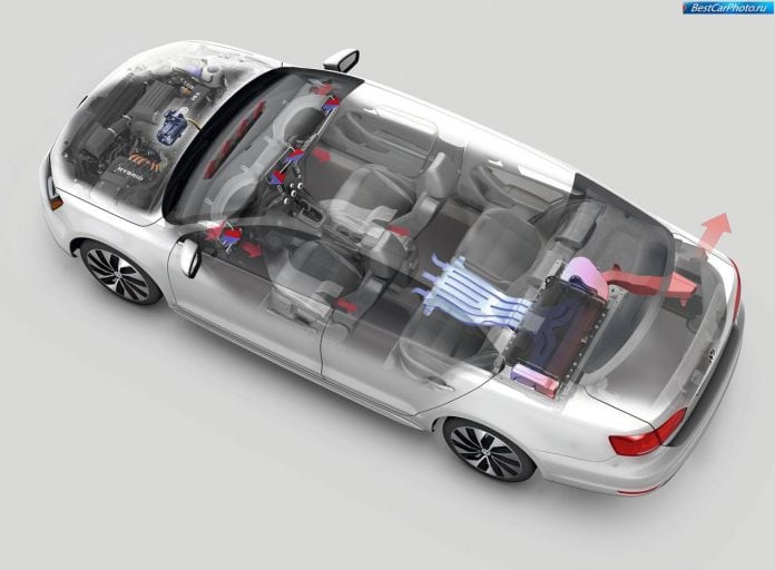 2013 Volkswagen Jetta Hybrid - фотография 8 из 12 2013 Volkswagen Jetta Hybrid - фотография 8 из 12