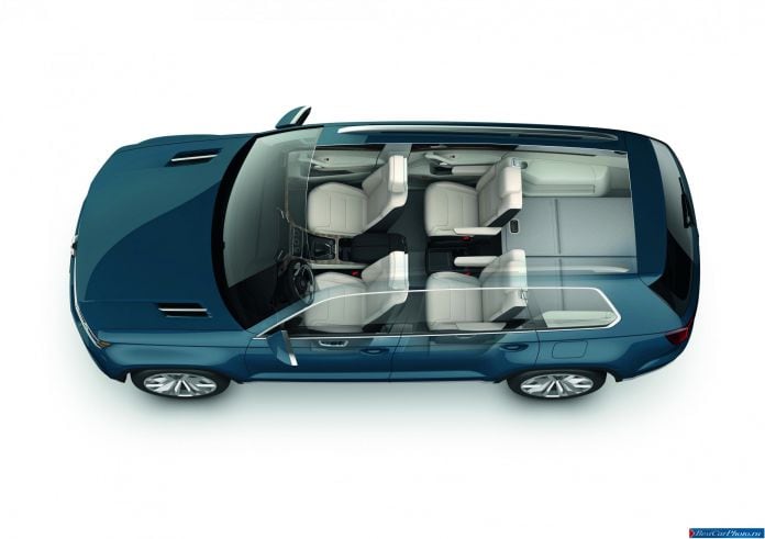 2013 Volkswagen CrossBlue Concept - фотография 22 из 31