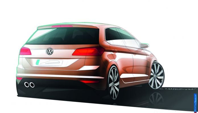 2013 Volkswagen Golf Sportsvan Concept - фотография 14 из 17