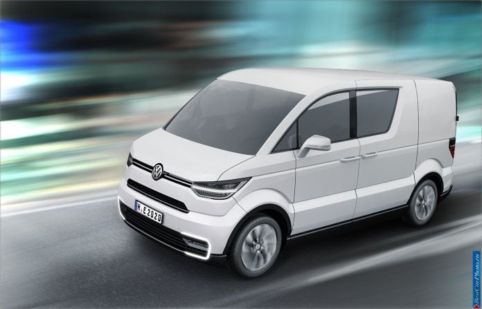 2013 Volkswagen e-Co-Motion Concept - фотография 3 из 6
