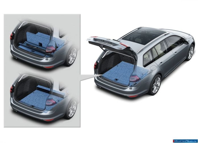 2014 Volkswagen Golf Variant - фотография 48 из 54