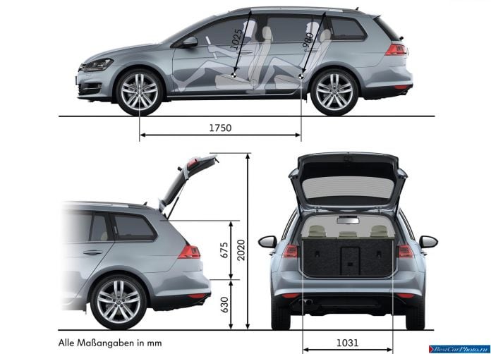 2014 Volkswagen Golf Variant - фотография 50 из 54