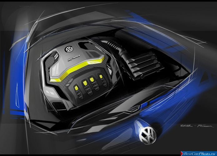 2014 Volkswagen Golf R 400 Concept - фотография 11 из 11 2014 Volkswagen Golf R 400 Concept - фотография 11 из 11