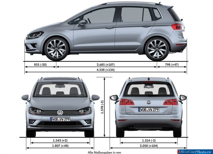 2014 Volkswagen Golf Sportsvan - фотография 54 из 57