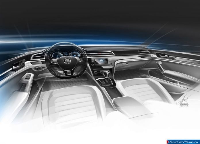 2014 Volkswagen New MidSize Coupe Concept - фотография 20 из 23 2014 Volkswagen New MidSize Coupe Concept - фотография 20 из 23