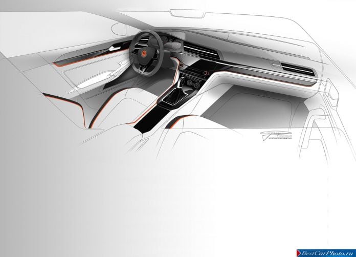 2014 Volkswagen New MidSize Coupe Concept - фотография 21 из 23