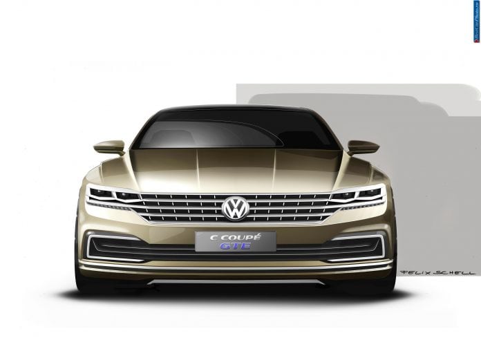 2015 Volkswagen C Coupe GTE Concept - фотография 17 из 34