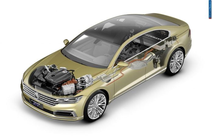 2015 Volkswagen C Coupe GTE Concept - фотография 27 из 34