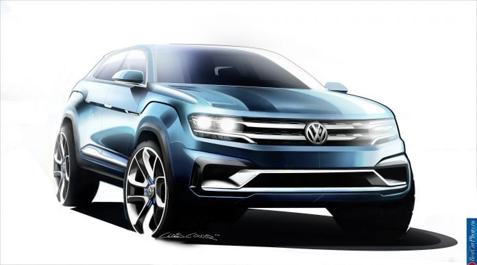 2015 Volkswagen Cross Coupe GTE Concept - фотография 16 из 43