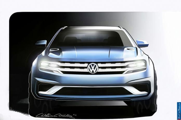 2015 Volkswagen Cross Coupe GTE Concept - фотография 18 из 43