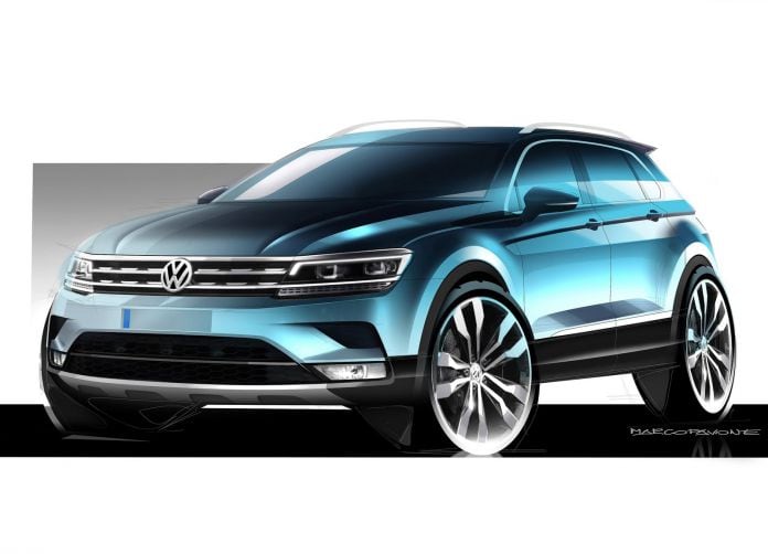 2015 Volkswagen Tiguan GTE Concept - фотография 29 из 30