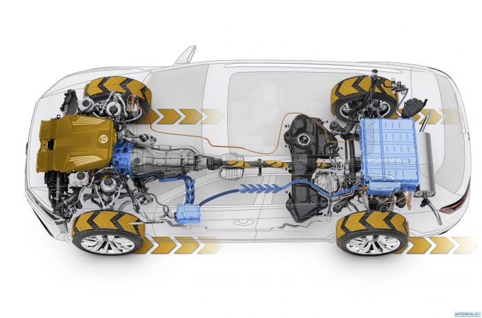 2016 Volkswagen T-Prime GTE Concept - фотография 56 из 68