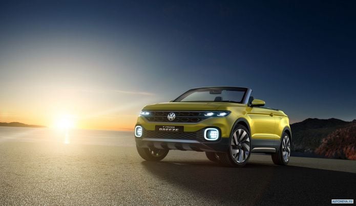 2016 Volkswagen T-Cross Breeze Concept - фотография 5 из 21