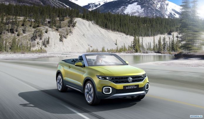 2016 Volkswagen T-Cross Breeze Concept - фотография 6 из 21