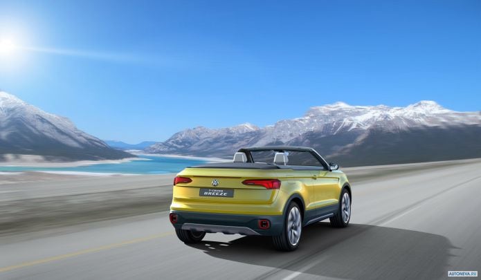 2016 Volkswagen T-Cross Breeze Concept - фотография 10 из 21