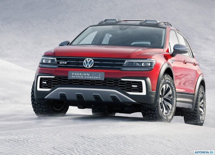 2016 Volkswagen Tiguan GTE Active Concept - фотография 5 из 26 2016 Volkswagen Tiguan GTE Active Concept - фотография 5 из 26