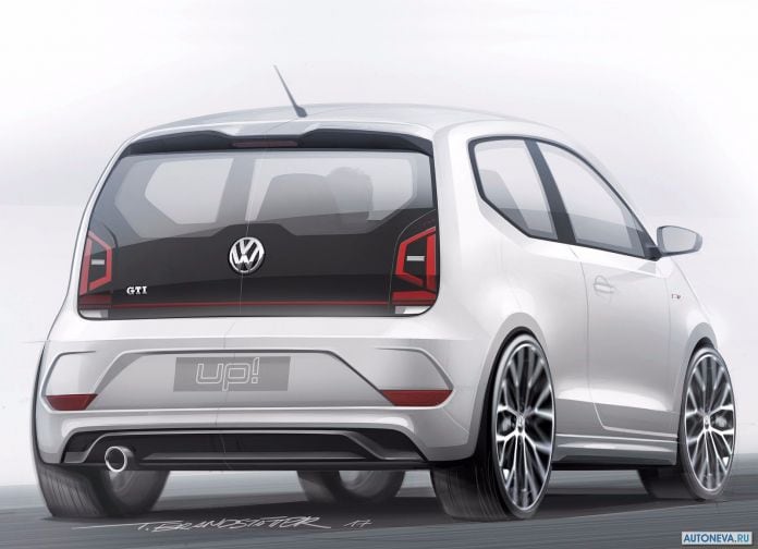 2017 Volkswagen UP GTI Concept - фотография 20 из 20 2017 Volkswagen UP GTI Concept - фотография 20 из 20