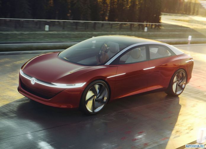 2018 Volkswagen ID Vizzion Concept - фотография 1 из 49 2018 Volkswagen ID Vizzion Concept - фотография 1 из 49